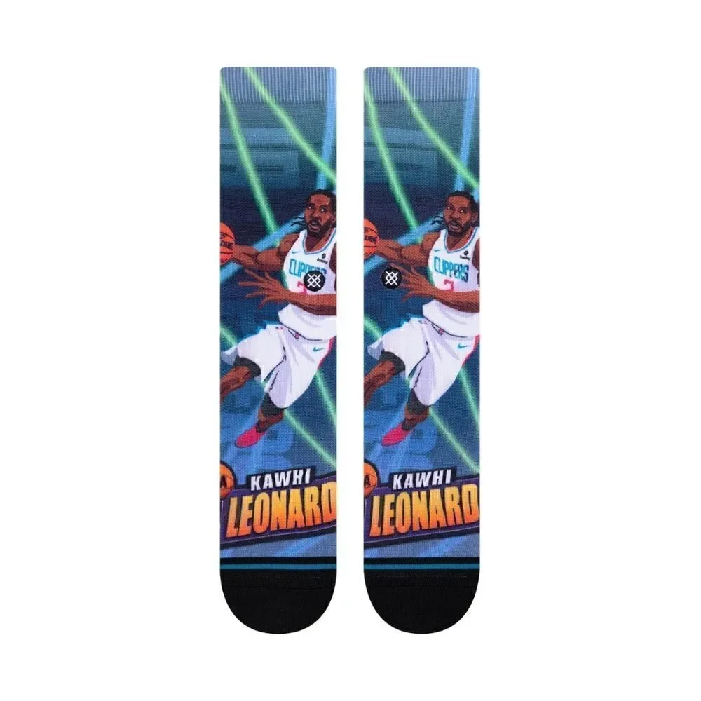 Stance NBA Kawhi Leonard Fast Break Crew Socks Los Angeles Clippers Large L New